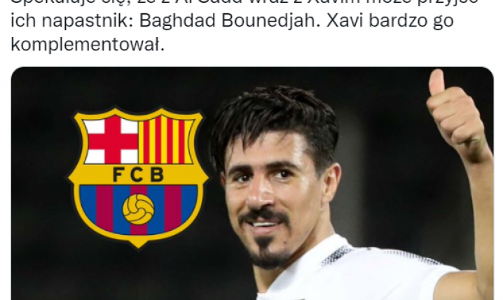 BOMBA! XAVI DO BARCY CHCE WZIĄĆ PIŁKARZA AL-SADD